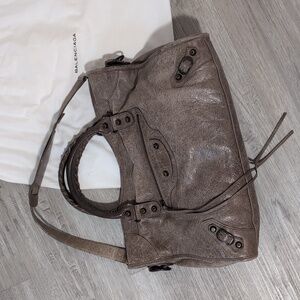 Balenciaga Women's Brown Leather Bag
